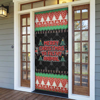 Merry Christmas Ya Filthy Animal Door Cover Retro Christmas Humor - Wonder Print Shop