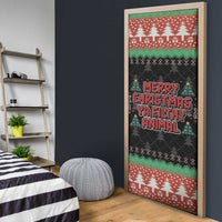 Merry Christmas Ya Filthy Animal Door Cover Retro Christmas Humor - Wonder Print Shop