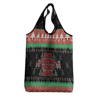 Merry Christmas Ya Filthy Animal Grocery Bag Retro Christmas Humor - Wonder Print Shop
