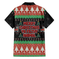 Merry Christmas Ya Filthy Animal Hawaiian Shirt Retro Christmas Humor - Wonder Print Shop