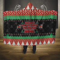 Merry Christmas Ya Filthy Animal Hooded Blanket Retro Christmas Humor - Wonder Print Shop
