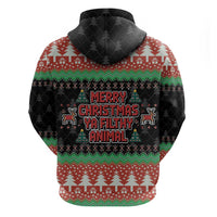 Merry Christmas Ya Filthy Animal Hoodie Retro Christmas Humor - Wonder Print Shop