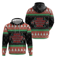 Merry Christmas Ya Filthy Animal Hoodie Retro Christmas Humor - Wonder Print Shop