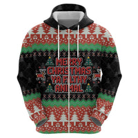 Merry Christmas Ya Filthy Animal Hoodie Retro Christmas Humor - Wonder Print Shop