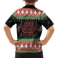 Merry Christmas Ya Filthy Animal Kid Hawaiian Shirt Retro Christmas Humor - Wonder Print Shop