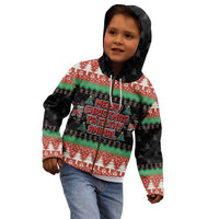 Merry Christmas Ya Filthy Animal Kid Hoodie Retro Christmas Humor - Wonder Print Shop