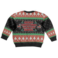 Merry Christmas Ya Filthy Animal Kid Ugly Christmas Sweater Retro Christmas Humor - Wonder Print Shop