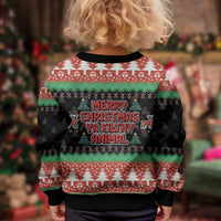 Merry Christmas Ya Filthy Animal Kid Ugly Christmas Sweater Retro Christmas Humor - Wonder Print Shop