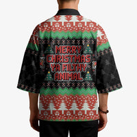 Merry Christmas Ya Filthy Animal Kimono Retro Christmas Humor - Wonder Print Shop