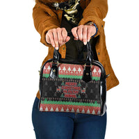 Merry Christmas Ya Filthy Animal Shoulder Handbag Retro Christmas Humor - Wonder Print Shop