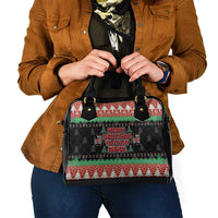 Merry Christmas Ya Filthy Animal Shoulder Handbag Retro Christmas Humor - Wonder Print Shop