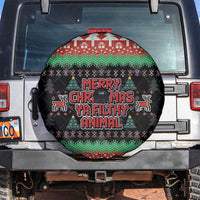 Merry Christmas Ya Filthy Animal Spare Tire Cover Retro Christmas Humor - Wonder Print Shop