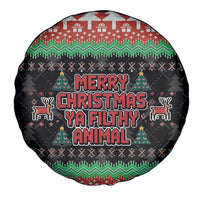 Merry Christmas Ya Filthy Animal Spare Tire Cover Retro Christmas Humor - Wonder Print Shop