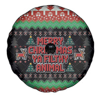 Merry Christmas Ya Filthy Animal Spare Tire Cover Retro Christmas Humor - Wonder Print Shop