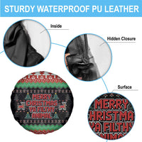 Merry Christmas Ya Filthy Animal Spare Tire Cover Retro Christmas Humor - Wonder Print Shop