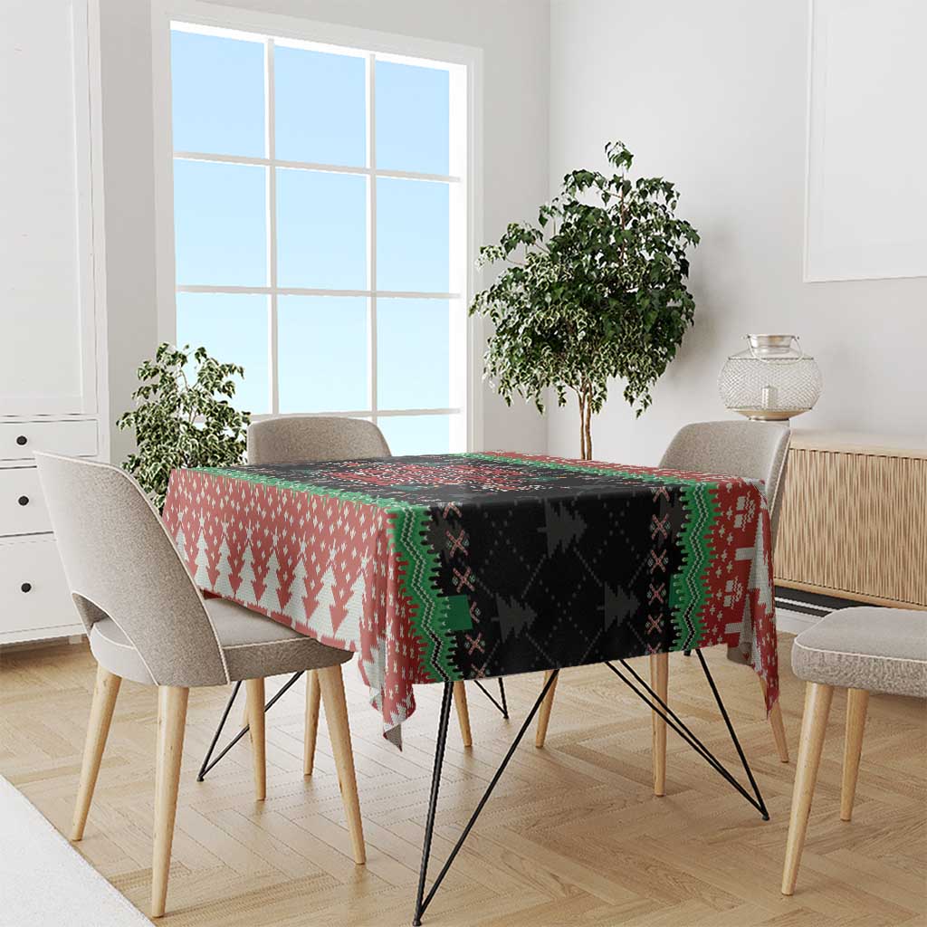 Merry Christmas Ya Filthy Animal Tablecloth Retro Christmas Humor - Wonder Print Shop