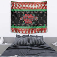 Merry Christmas Ya Filthy Animal Tapestry Retro Christmas Humor - Wonder Print Shop
