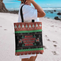 Merry Christmas Ya Filthy Animal Tote Bag Retro Christmas Humor - Wonder Print Shop