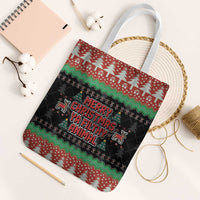 Merry Christmas Ya Filthy Animal Tote Bag Retro Christmas Humor - Wonder Print Shop