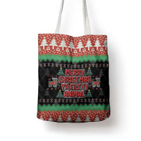 Merry Christmas Ya Filthy Animal Tote Bag Retro Christmas Humor - Wonder Print Shop
