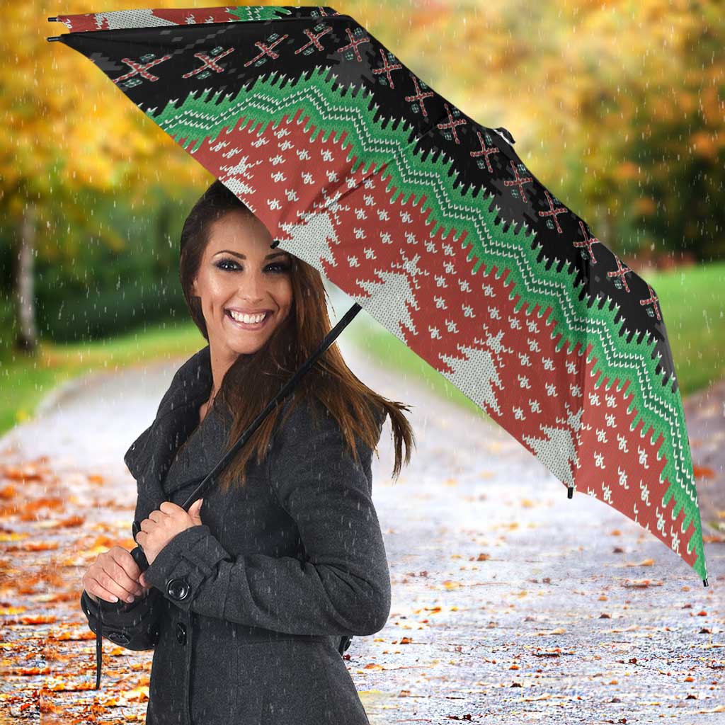 Merry Christmas Ya Filthy Animal Umbrella Retro Christmas Humor - Wonder Print Shop