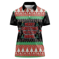 Merry Christmas Ya Filthy Animal Women Polo Shirt Retro Christmas Humor - Wonder Print Shop