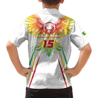 Custom Mali Football Family Matching Tank Maxi Dress and Hawaiian Shirt Go Les Aigles White Color - Wonder Print Shop