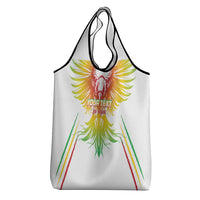 Custom Mali Football Grocery Bag Go Les Aigles White Color
