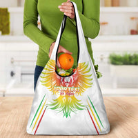 Custom Mali Football Grocery Bag Go Les Aigles White Color