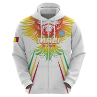 Custom Mali Football Hoodie Go Les Aigles White Color - Wonder Print Shop
