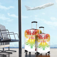 Custom Mali Football Luggage Cover Go Les Aigles White Color - Wonder Print Shop