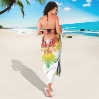 Custom Mali Football Sarong Go Les Aigles White Color - Wonder Print Shop