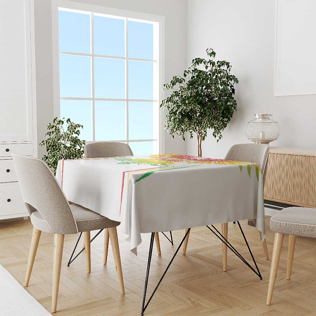 Custom Mali Football Tablecloth Go Les Aigles White Color - Wonder Print Shop