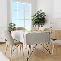 Custom Mali Football Tablecloth Go Les Aigles White Color - Wonder Print Shop