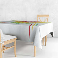 Custom Mali Football Tablecloth Go Les Aigles White Color - Wonder Print Shop