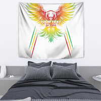 Custom Mali Football Tapestry Go Les Aigles White Color - Wonder Print Shop