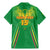 Custom Mali Football Family Matching Mermaid Dress and Hawaiian Shirt Go Les Aigles Green Color