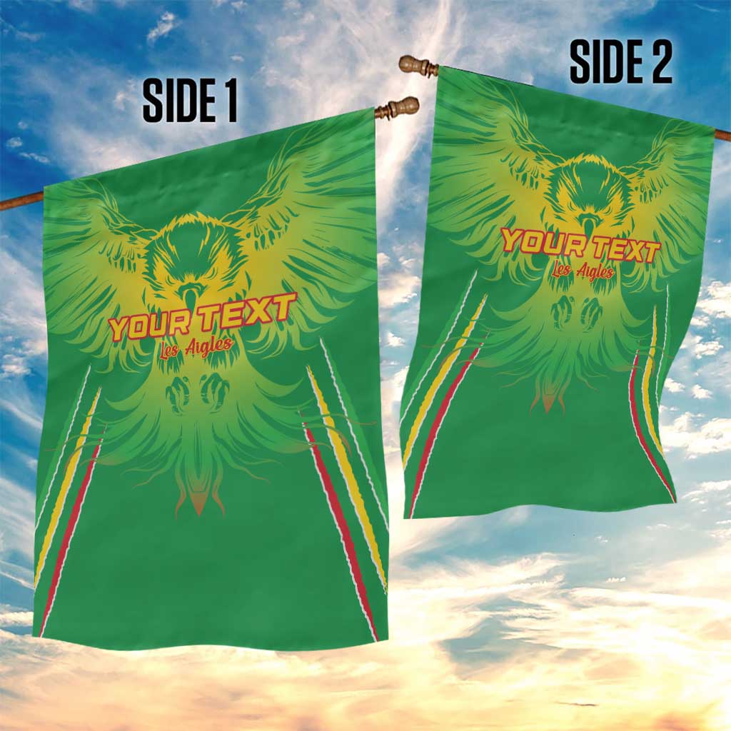 Custom Mali Football Garden Flag Go Les Aigles Green Color - Wonder Print Shop