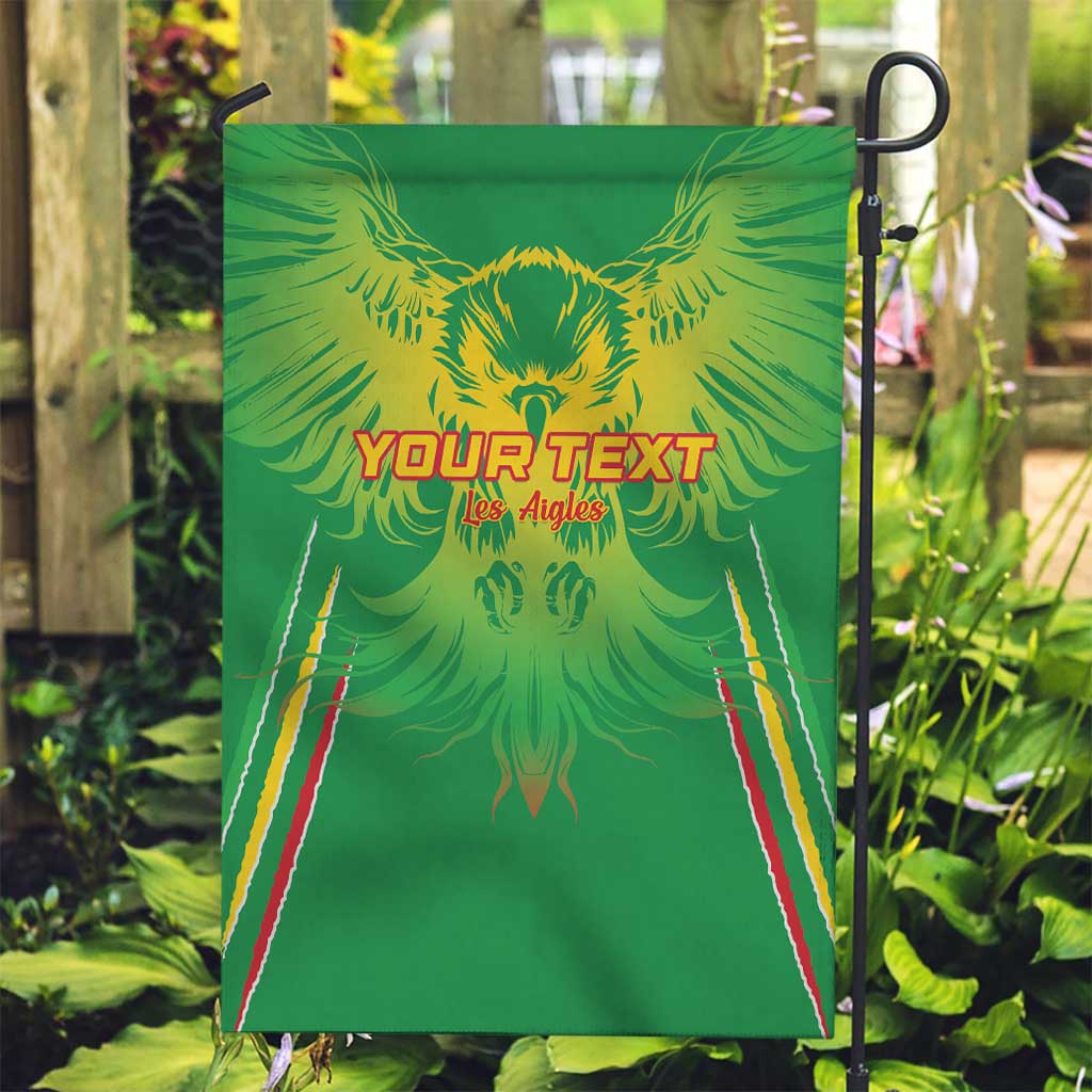 Custom Mali Football Garden Flag Go Les Aigles Green Color - Wonder Print Shop