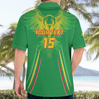 Custom Mali Football Hawaiian Shirt Go Les Aigles Green Color - Wonder Print Shop