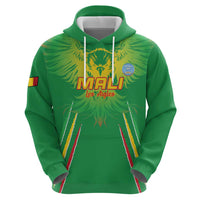 Custom Mali Football Hoodie Go Les Aigles Green Color - Wonder Print Shop