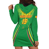 Custom Mali Football Hoodie Dress Go Les Aigles Green Color - Wonder Print Shop