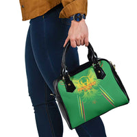 Custom Mali Football Shoulder Handbag Go Les Aigles Green Color - Wonder Print Shop