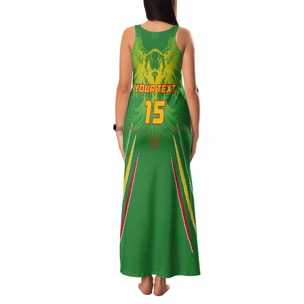 Custom Mali Football Tank Maxi Dress Go Les Aigles Green Color - Wonder Print Shop