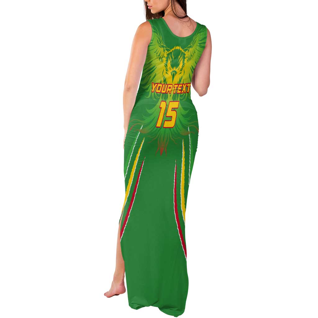 Custom Mali Football Tank Maxi Dress Go Les Aigles Green Color - Wonder Print Shop