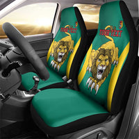Custom Cameroon Football Car Seat Cover Go Indomitable Lions