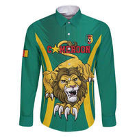 Custom Cameroon Football Family Matching Puletasi and Hawaiian Shirt Go Indomitable Lions