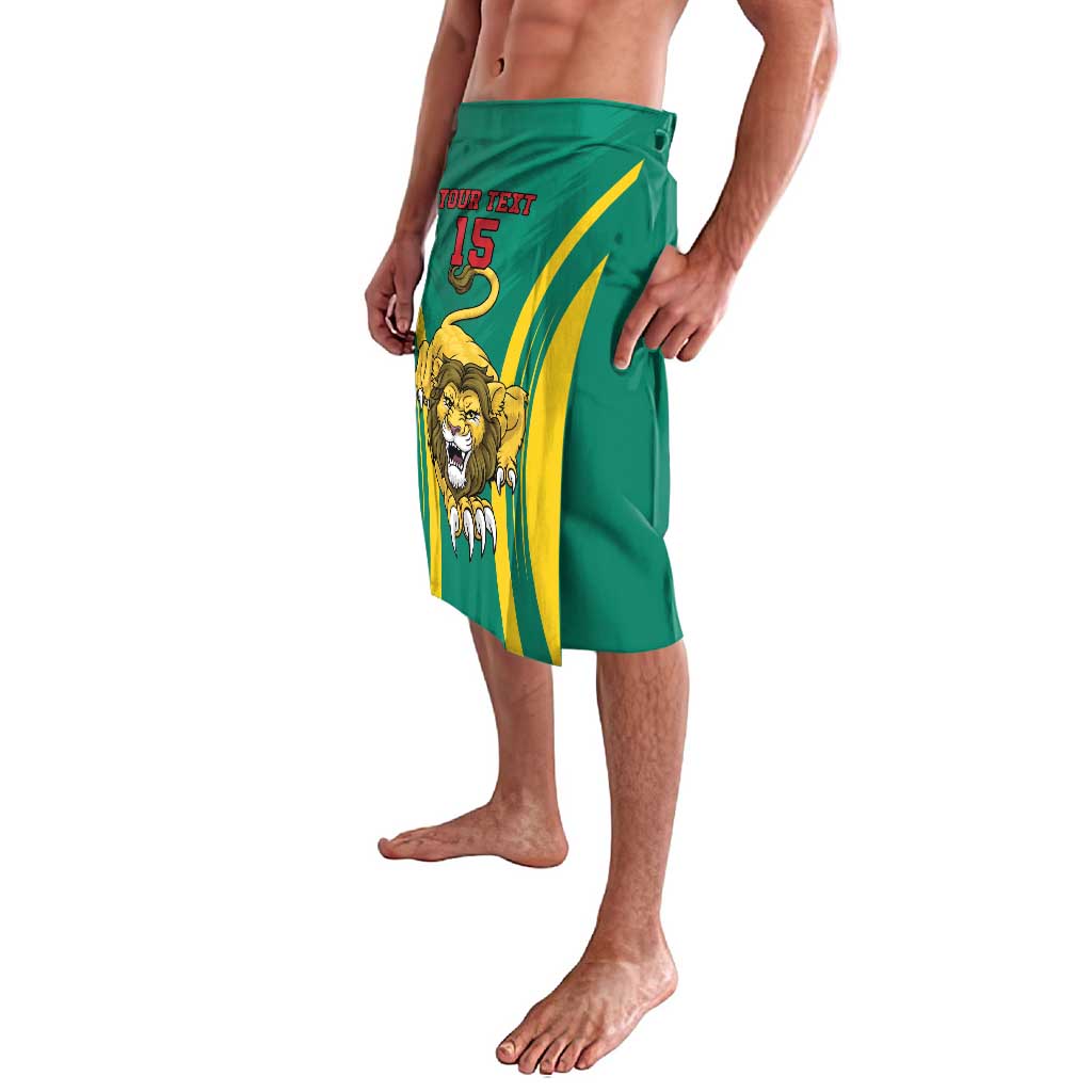 Custom Cameroon Football Lavalava Go Indomitable Lions - Wonder Print Shop