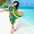 Custom Cameroon Football Sarong Go Indomitable Lions - Wonder Print Shop