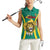 Custom Cameroon Football Women Sleeveless Polo Shirt Go Indomitable Lions - Wonder Print Shop